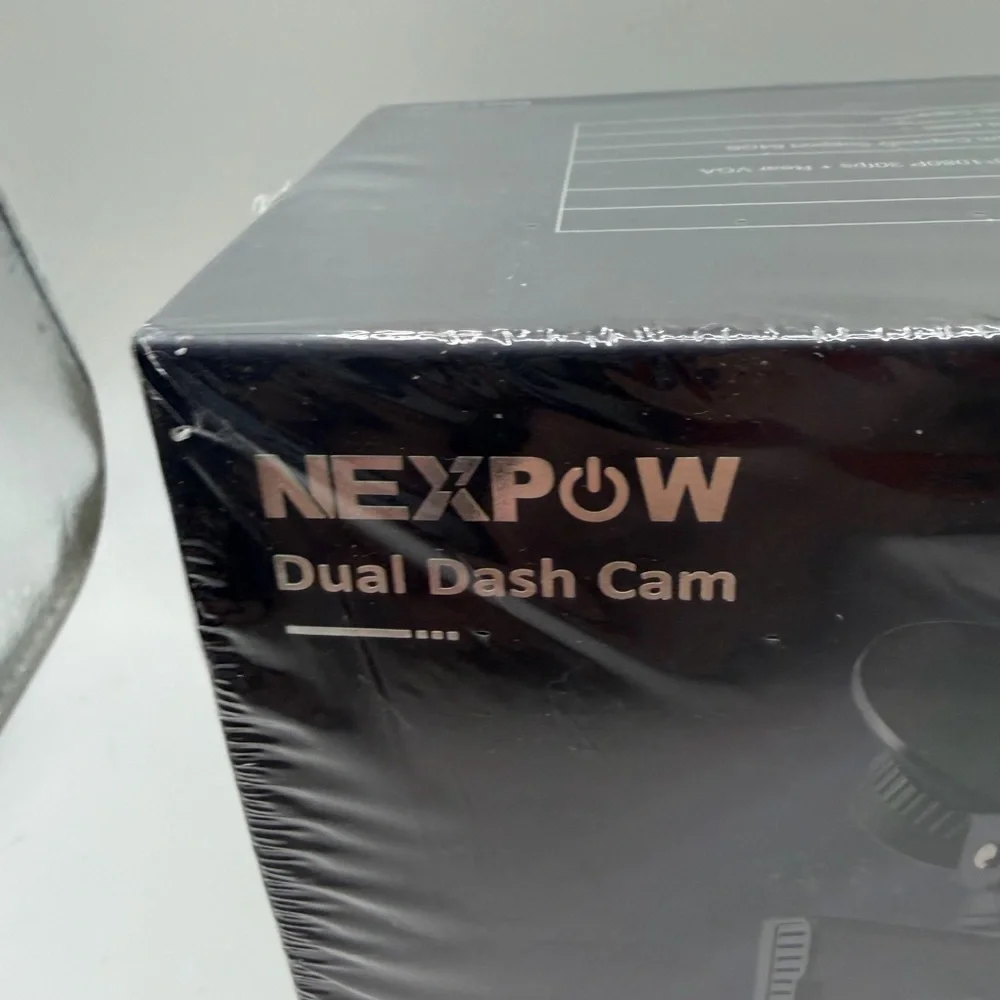 Nexpow Dual Dash Cam with Full HD. Brand new never opened.